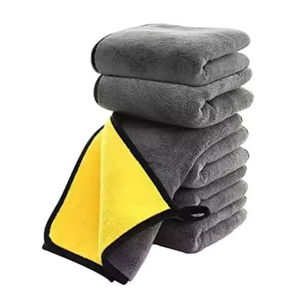 Microfiber Towels for Car Detailing | Ultra-Soft, Highly Absorbent, Streak-Free Finish | 30x40 CM, 600 GSM, 1 Piece