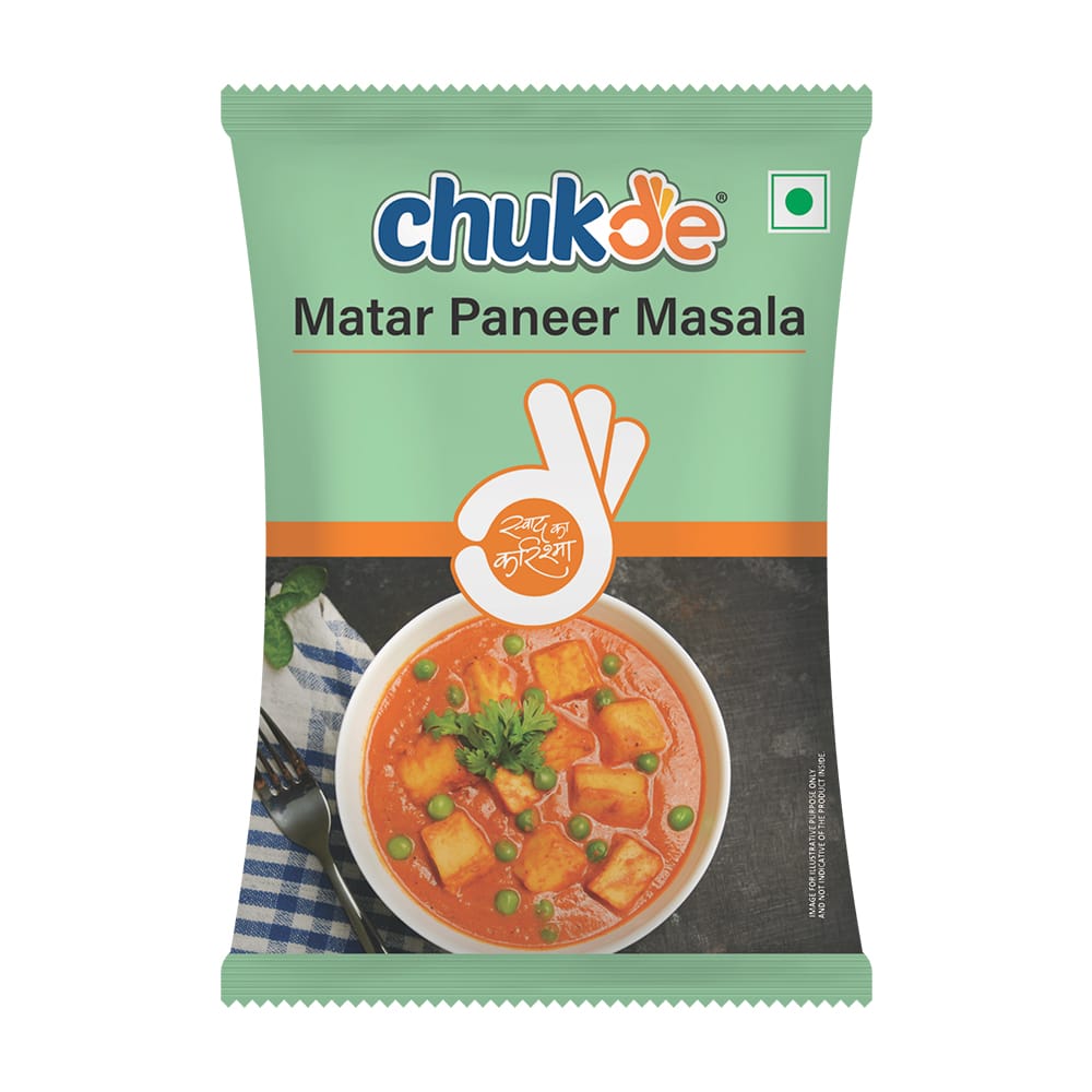 Chukde Matar Paneer Masala Rs.10 (Hanger)