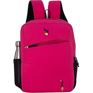 Life Today Medium 25 L Laptop Backpack 15.6 Inch Laptop Backpack 25 LTR Bag for School | College and Office (Pink)