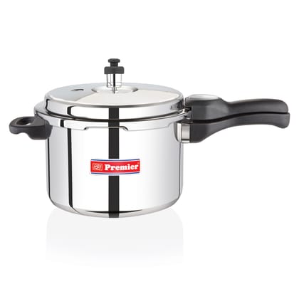 Premier Comfort Stainless Steel Sandwich Botttom Pressure Cooker with Induction - 10 Ltr Premier Comfort Stainless Steel Sandwich Botttom Pressure Cooker with Induction - 10 Ltr