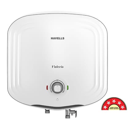 Havells Valerio 10 Ltr 5 Star Storage Water Heater 2000W White