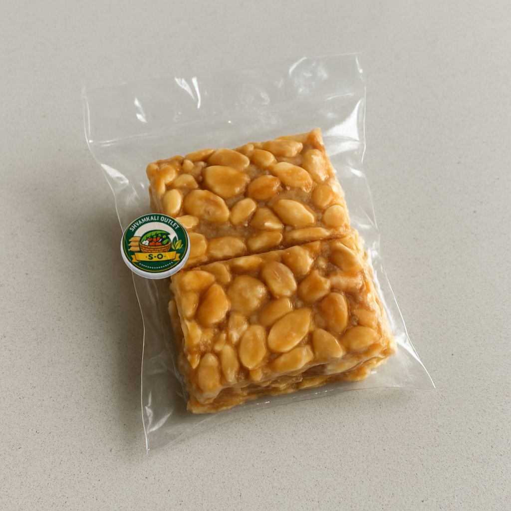 Shyamkali Outlet's peanut chikki