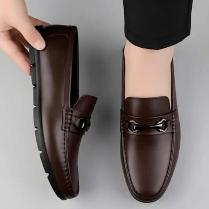 Mens Premium Slip On Casual Loafer Shoes Trendy Comfortable Lightweight Everyday Walking Driving Office Wear Stylish Soft Loafers for Men