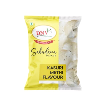 DNV Foods Kasuri Methi Sabudana Papad, 70 gm DNV Foods Kasuri Methi Sabudana Papad, 70 gm