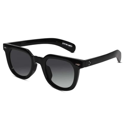 Wayfarer Black Sunglasses for Unisex LKS6508-BLK