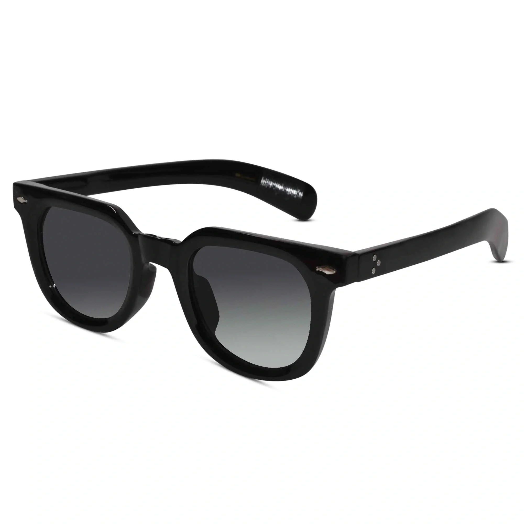 Wayfarer Black Sunglasses for Unisex LKS6508-BLK