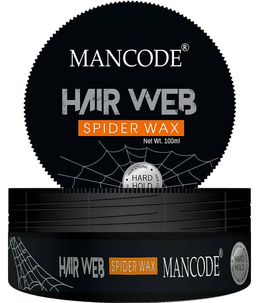 Mancode Spider Hair Web Wax For Men , Extra Long Lasting Powerfull and Strong Hold, 100 ml (Pack of 1)