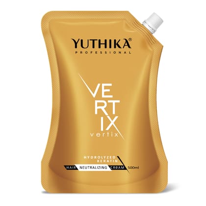 Yuthika Professional Vertix Hydrolyzed Keratin Hair Neutralizing Cream - 500ml
