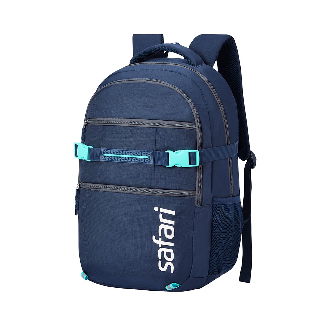 Surge 30L Laptop Backpack Bag for Men & Women, School Bag for Boys & Girls, Ideal for Office/School/College, 2 Compartment Backpack with Rain Cover, Bottle Holder, & Organizer, Color Blue