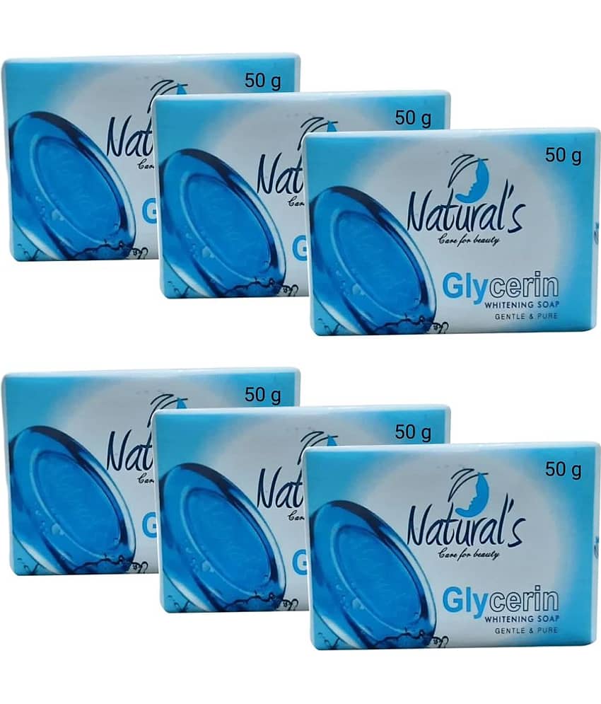 Natural's care for beauty Skin Whitening Soap for All Skin Type ( Pack of 6 )