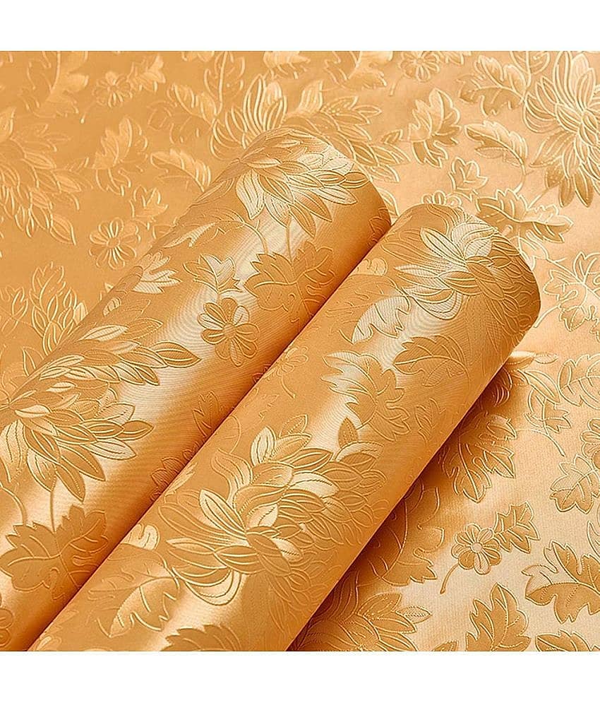 KAAF - Premium Floral design Wallpaper ( 40 x 500 ) cm ( Pack of 1 )
