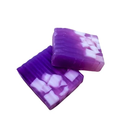 Lush Lavender- Glycerin Luxury Handmade Soap with Lavender essential Oil- 110 g Lush Lavender- Glycerin Luxury Handmade Soap with Lavender essential Oil- 110 g
