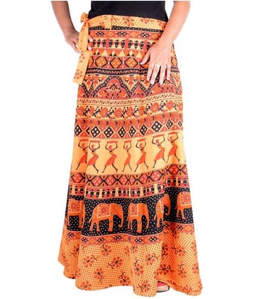 Sttoffa Cotton Wrap Skirt