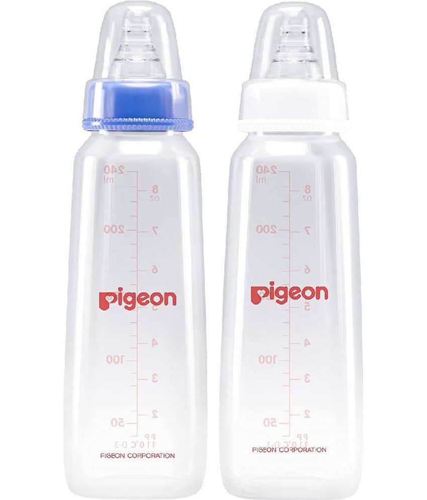 Pigeon - 240 Blue Feeding Bottle ( Pack of 2 )