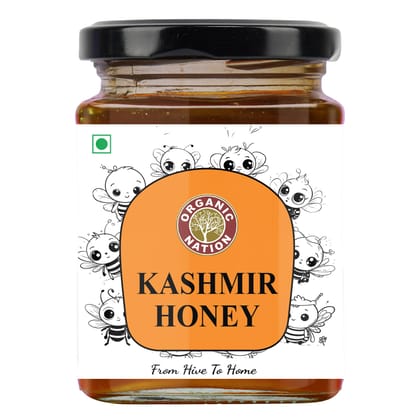 Organic Nation Kashmir Honey 325g � 100% Pure, Unprocessed & Raw | Natural Immunity Booster | No Added Sugar | Rich in Antioxidants Organic Nation Kashmir Honey 325g � 100% Pure, Unprocessed & Raw | Natural Immunity Booster | No Added Sugar | Rich in Antioxidants