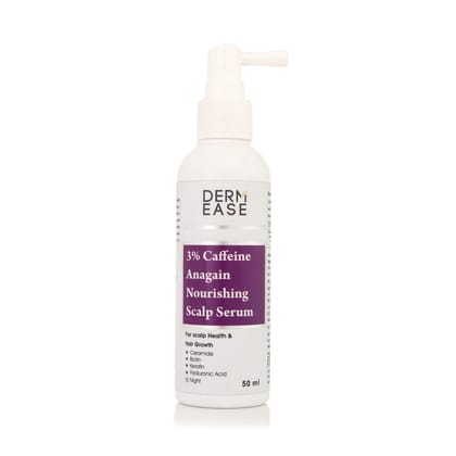 Dermease 3% Caffeine Scalp Serum for Hair Growth & Strength