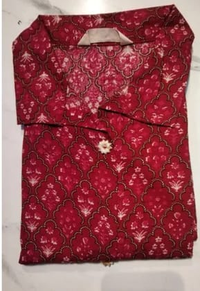 KURTI WITH SLEEVELESS MEDIUM SIZE WITH PANT