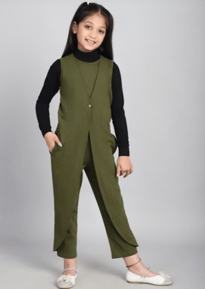 Girls Basic Jumpsuit