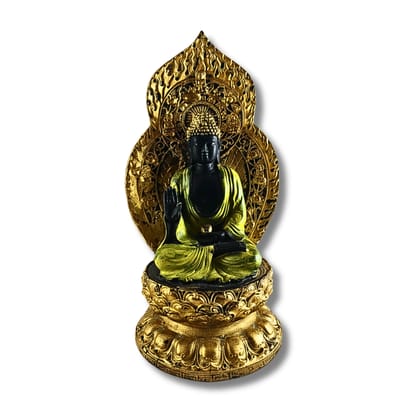 Saadhya Decors Lord Buddha Blessing Idol - Ideal for Office Desk &amp; Home Decor