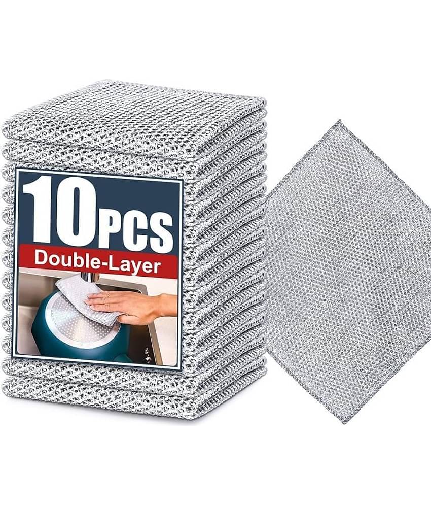 TISYAA White Aluminium 1 ( Set of 10 )