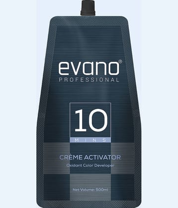 EVANO Professional Creme Activator Developer for Beard Colour 500ml, Perfect Developer for Flawless Beard in 10 Minutes