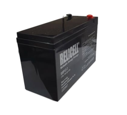 RELICELL 12 Volt 7 AH (C20) Stationary Valve Regulated Lead Acid Battery (Warranty -12 Months)