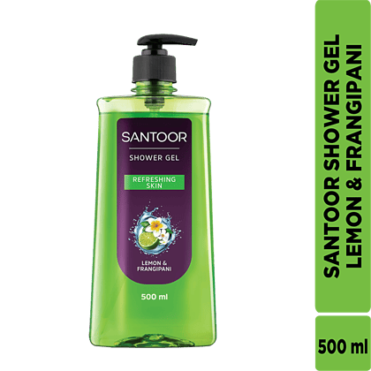 Santoor Refreshing Skin Shower Gel 500ml