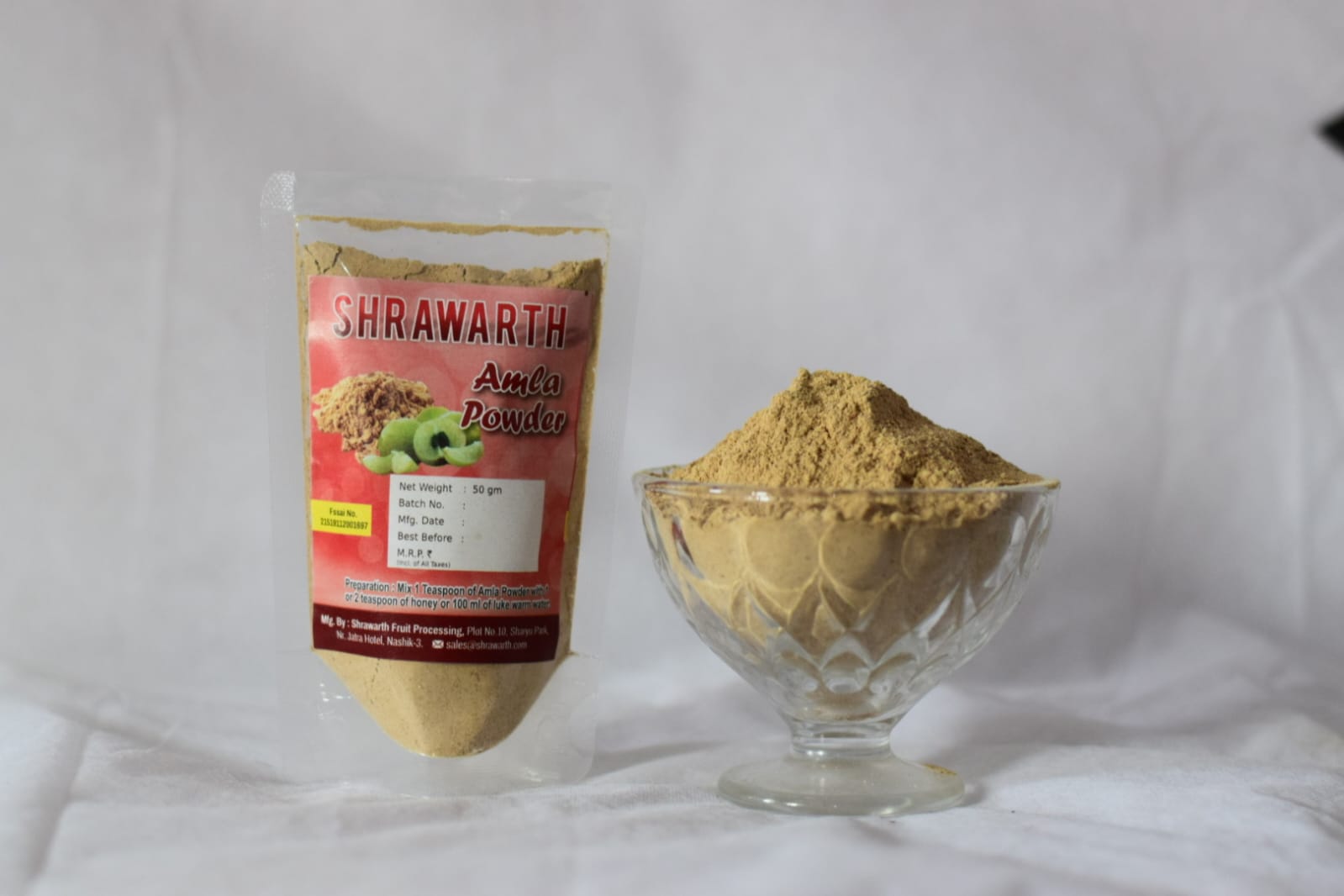 Shrawarth Fruit Processing Amla Powder | 1000g | 100% Natural & Pure