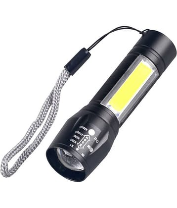 DAYBETTER - 10W Rechargeable Flashlight Torch ( Pack of 1 )