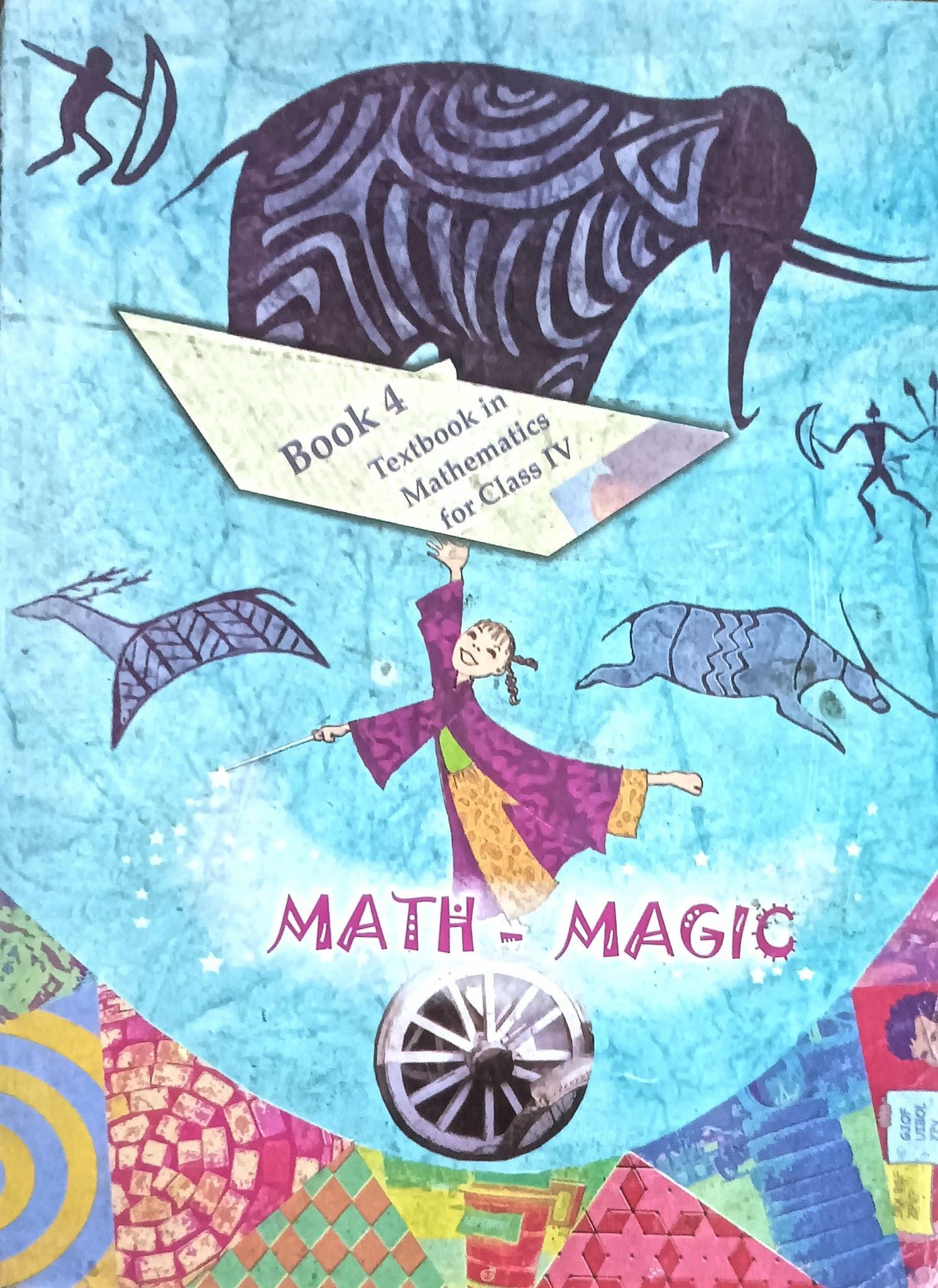 Math Magic Book 4, Textbook in Mathematics for Class 4 by NCERT (10870)