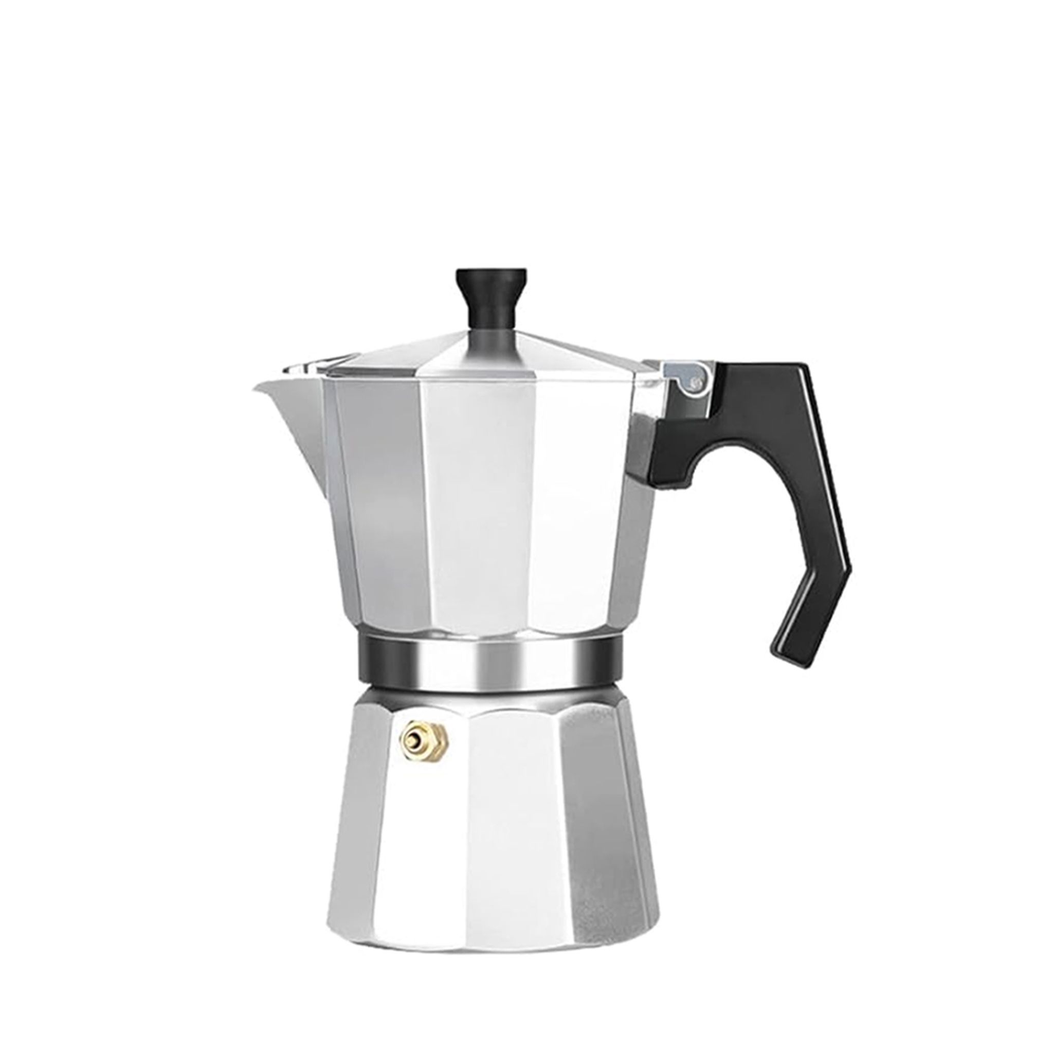 The Bean Co Roasters Moka Pot | 3-Cup (150 ml) Aluminium | Stovetop espresso maker