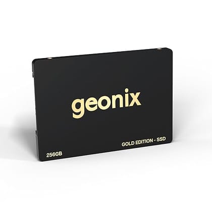 GEONIX SATA 2.5" 256GB Internal Solid State Drive6Gb/s | Fast Performance | Read/Write Speed Upto - 570/500 MB/s | Quad Channel Controller Compatible with PC and Laptop | 5 Years Warranty.