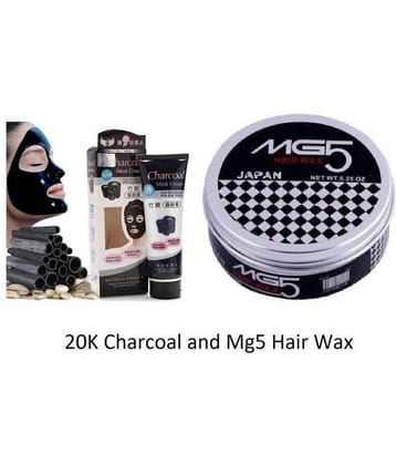MG5 100 gm with charcoal Face Mask Cream 120 gm Pack of 2
