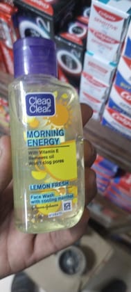 Clean clear facewash morning energy lemon fresh Clean clear facewash morning energy lemon fresh