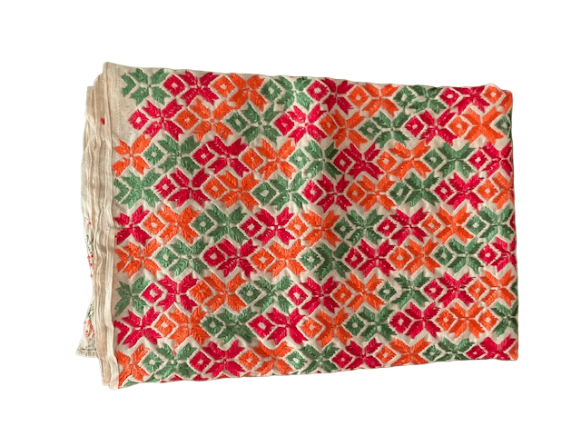 Traditional Phulkari Dupatta for  Wedding 