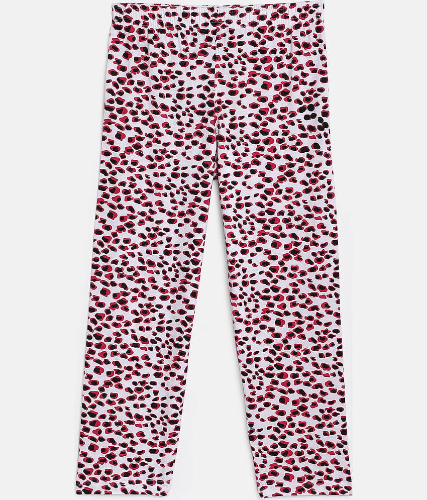 Sini Mini Girls 100% Cotton Trousers ( Hot Pink )