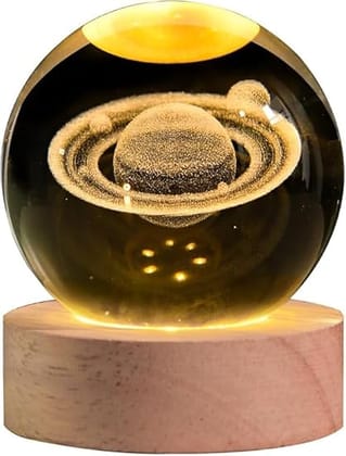 3D Crystal Ball Night Light, Solar System Ball Night Lamp with Wooden Base Fantasy Decoration Crystal Ball LED Night Light Bedroom Decor ( Solar System ) 3D Crystal Ball Night Light, Solar System Ball Night Lamp with Wooden Base Fantasy Decoration Crystal Ball LED Night Light Bedroom Decor ( Solar System )