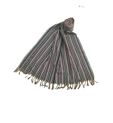 Dhaga Vishwas Ka Handloom Cotton Stole Multicolor Dhaga Vishwas Ka Handloom Cotton Stole Multicolor