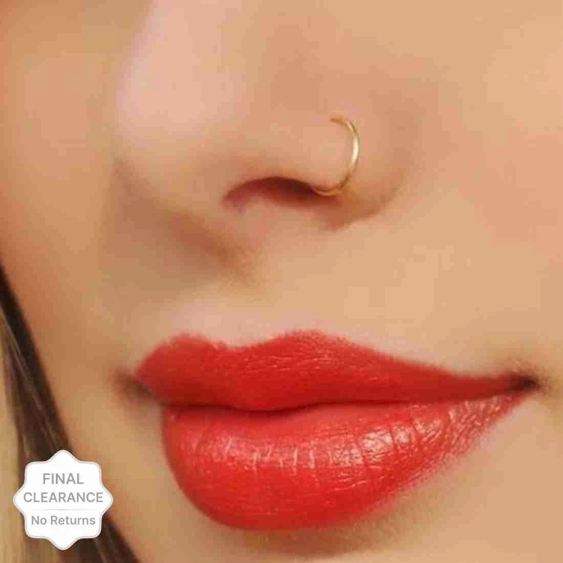 Golden Nose Ring - Pack of 1