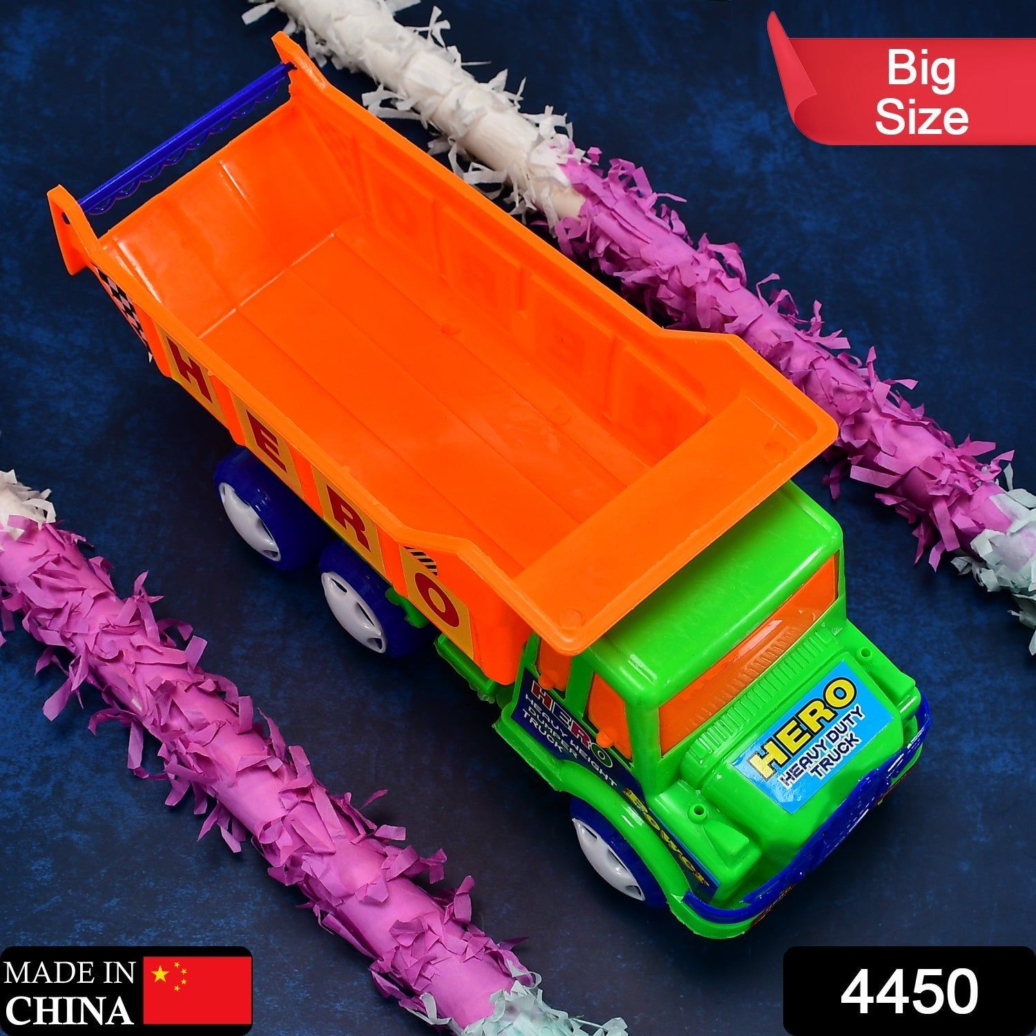 Truck Toy - Jumbo Large Size Plastic Heavy Weight Truck Toy