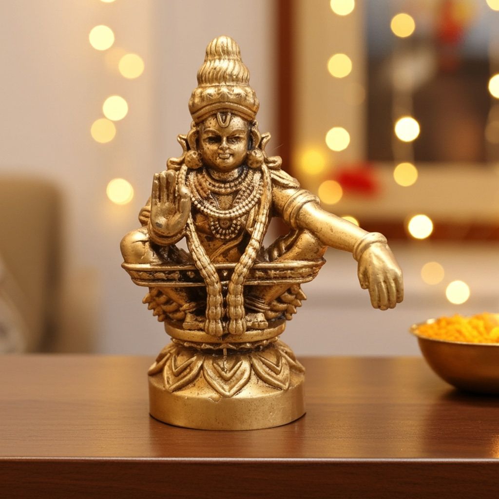 Pure Brass Kuber Idol for Vastu, Height : 2 Inch (BSMAS1893 C)