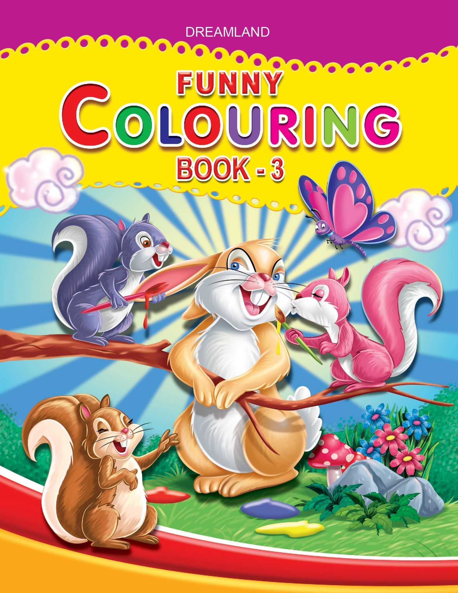 Funny Colouring - Part 3 [Paperback] Dreamland Publications