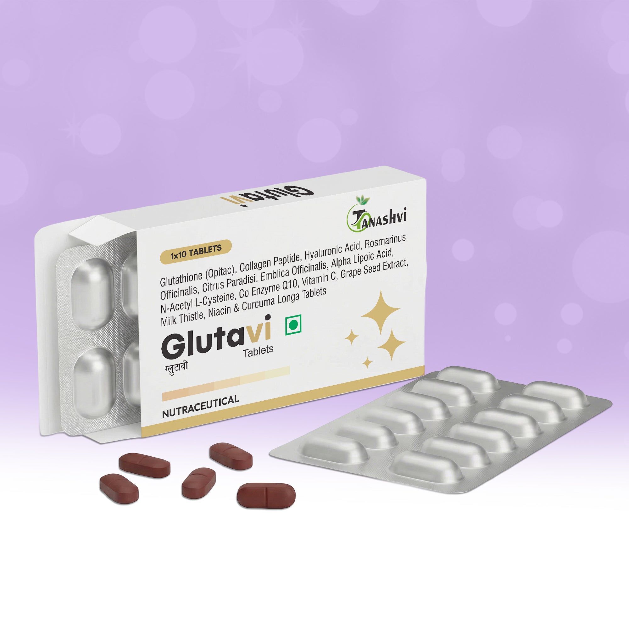 Glutavi Glow & Detox Tablets