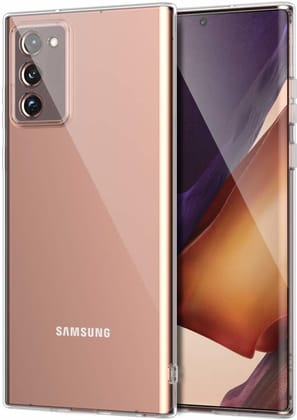 PLUGTECH TPU Ultra Hybrid Clear Camera Protection Back Cover Case for Samsung Note 20