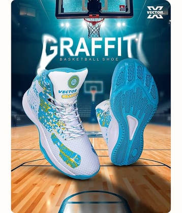 Vector X Blue Basketball Shoes