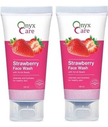 Onyx Care Face Wash + Scrub 200 mL Pack of 2