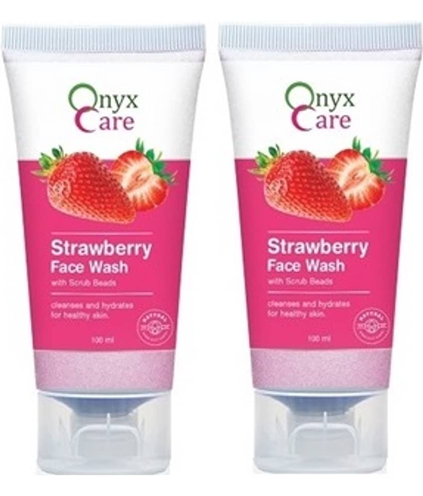 Onyx Care Face Wash + Scrub 200 mL Pack of 2