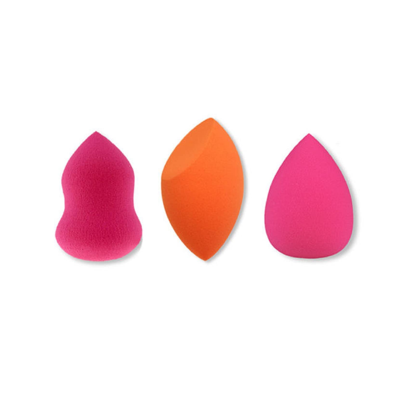 ShopCircuit Beauty Makeup Blending Powder Puff Cosmetic Powder Puff multicolor pack of 3