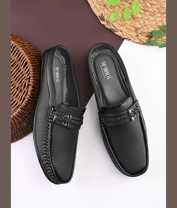 Sir Corbett Black Men's Slip on