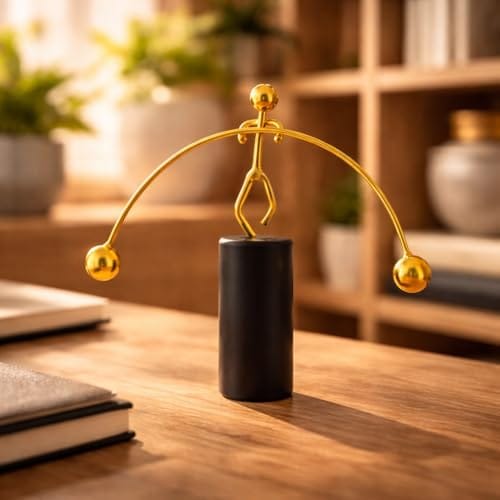 Decorative Showpiece Items Table Decoration Items, Home Decor Items for Living Room, Balancing Gadget for Stress